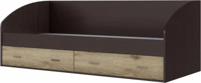 Кровать с ящиками Орион, Венге/Дуб делано