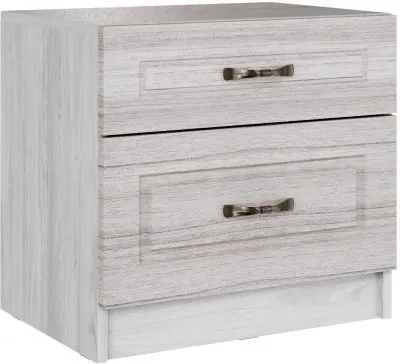 Тумба прикроватная Апполия, Ясень анкор светлый/Сандал белый