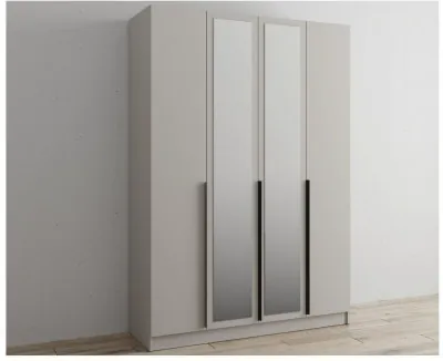 Шкаф Мадрид 1600 с зеркалом кашемир