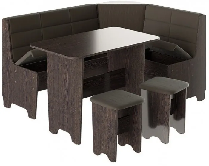 Техас Кухонный уголок Исп.2 (Дуб Сонома/Кашемир коричневый)