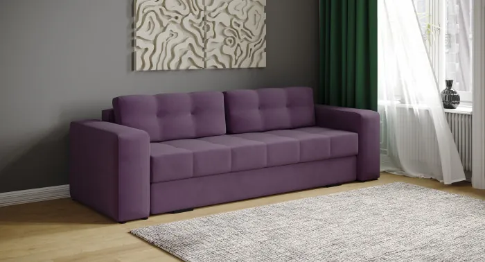 Диван раскладной Верден, винный