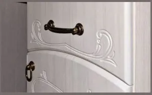 Модульная спальня Кэт-6, бодега / сандал (Бодега белая/Сандал белый)