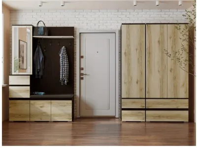 Модульная Прихожая Плейона, композиция 2