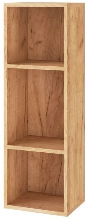 Квартет-13 Пенал-надстройка дуб крафт золотой/графит серый