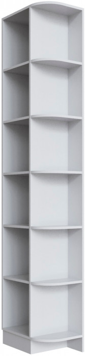 Угловое завершение Мадрид (0,35), Белый/Ателье светлое