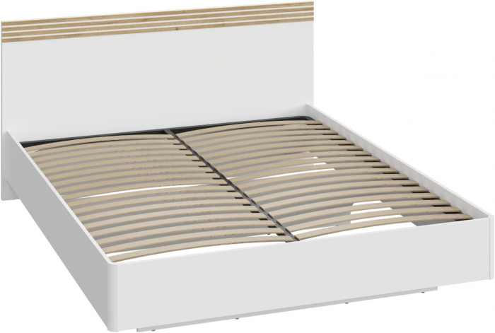 Модульная спальня Нао, набор №5, Дуб вотан/Белый (Профиль МДФ Дуб вотан)