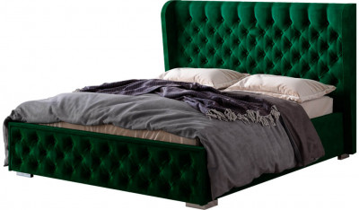 Кровать &quot;Франческа&quot; КР-11 1,4м под подъемный механизм изумруд