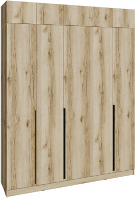 Шкаф 2,0 с антресолью Мадрид, Дуб делано