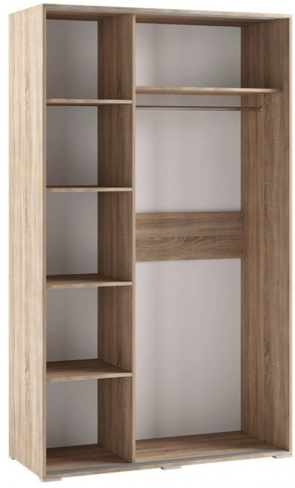 Модульная детская спальня Бланка, набор 2, Дуб сонома/Белый с фотопечатью