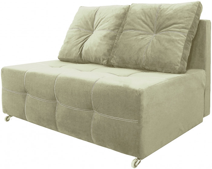 Диван аккордеон Марс Мини велюр бежевый 160