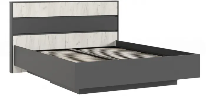 Спальня графит/дуб крафт белый