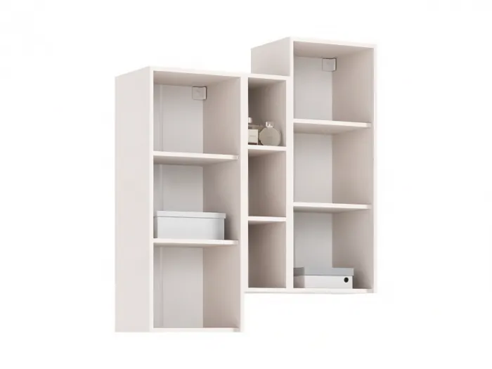 Оскар Шкаф подвесной комбинированный (Кашемир, Кашемир)