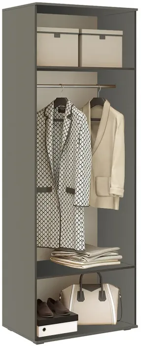 Норд Шкафы угловая композиция, Графит