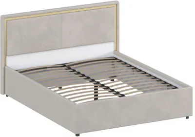 Кровать 160 с ортопед. основанием КР-431-М-16, Микровелюр-47