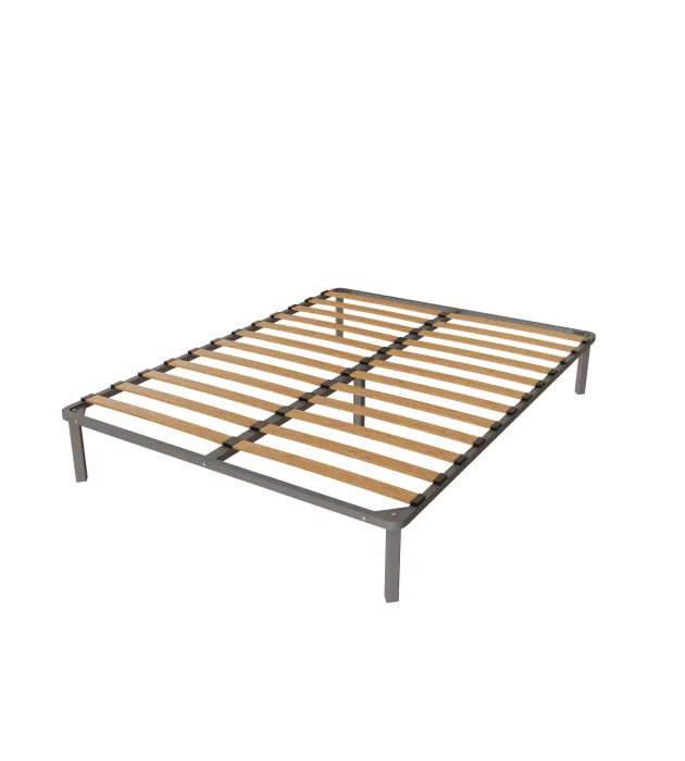 Нега Кровать интерьерная 900 светло-серый, ортопед