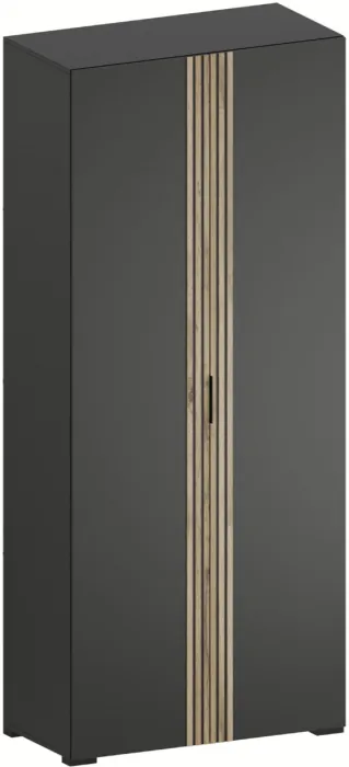 Нао Шкаф 2-х створчатый ШК-4027, Графит