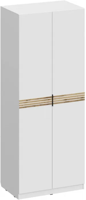 Модульная спальня Нао, набор №1, Белый/Профиль МДФ Дуб вотан