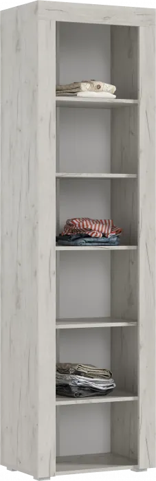 Ангара Пенал Графит/дуб крафт белый