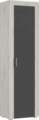 Ангара Пенал Графит/дуб крафт белый