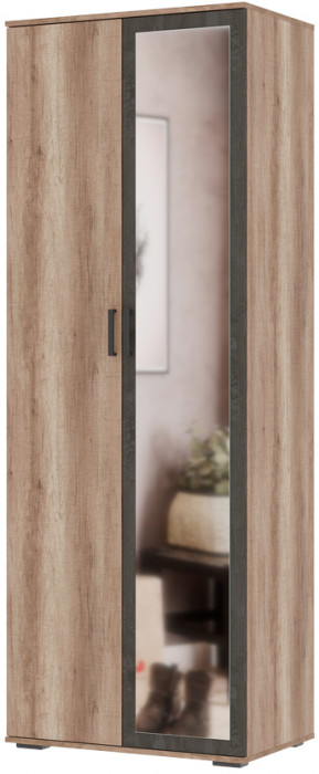 НЕЛЬСОН ШК 04 (СОЛО-4) Шкаф (0.800х2,200х0,500) дуб каньон/железный камень