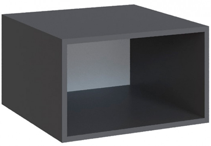 Набор мебели для прихожей "Мадрид", Графит серый/Белый