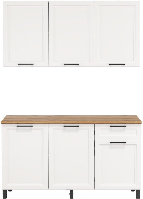 Кухня Римини 1500 белый