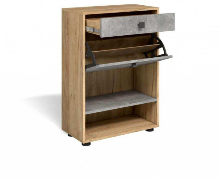 Прихожая мини-лайт компл. 7 дуб крафт/ателье