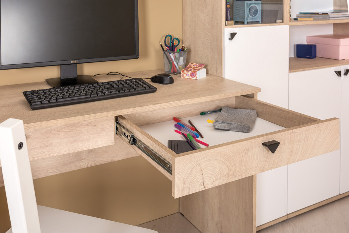 КР100 Бостон № 13, цвет дуб эндгрейн элегантный, 12.69+10.51+12.69+10.51, ШхГхВ 230,4х57,2х180 см.