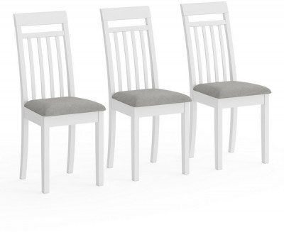 Три стула Мебель--24 Гольф-11 разборных, белый