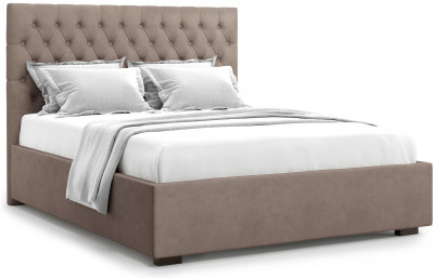 Кровать Nemi 160 с подъемным механизмом, Velutto 22