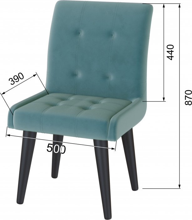 Стул Гира бирюза