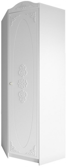 МС Ki-Ki Шкаф угловой ШДУ 765.1, Белый/Белое дерево