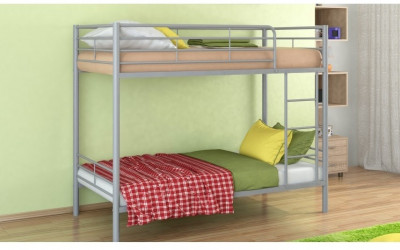 Двухъярусная кровать Севилья-3, серая