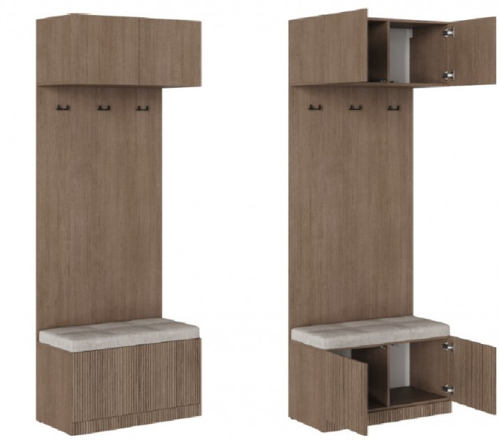 Модульная прихожая Кантри, композиция 4