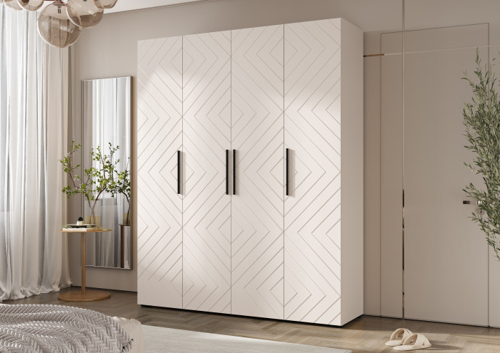 Флэш Шкаф 4-х ств. 1800 кашемир