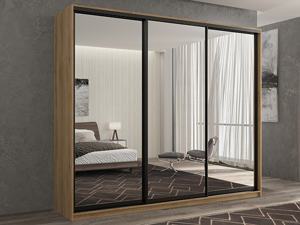 Шкаф-купе Кааппи 1 Эвок Прибрежный 180х45х230 см