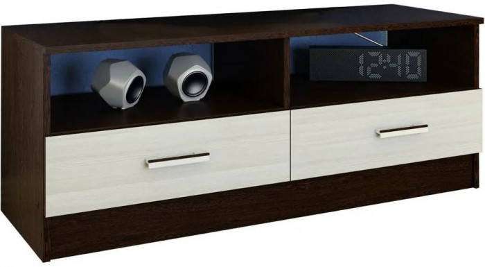 Тумба TV1 Эра (Ясень шимо темный / светлый)
