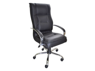 Кресло Лорд 1Х хром/кожа 2095