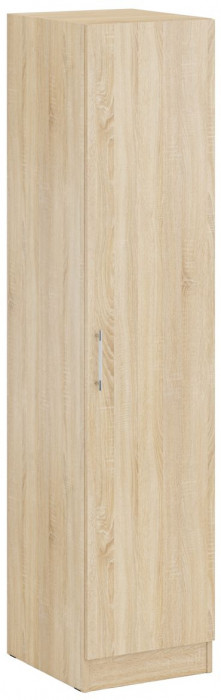 Спальня Стандарт 4-1800Я, дуб сонома/фасады ТВ тумбы МДФ белый глянец