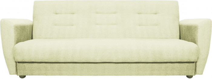 Раскладной диван-кровать, прямой, книжка, цвет бежевый, Лира 120х190