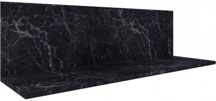 Кухонный гарнитур Осло 1,5м Сакура/Карбон вулкан