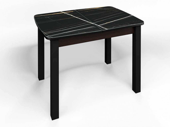 Стол СМ-3 Флорида ноги окрас квадратный венге/черный