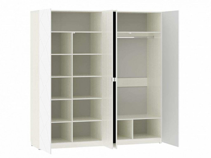 НМ 011.45 Шкаф комбинированный Summit / белый