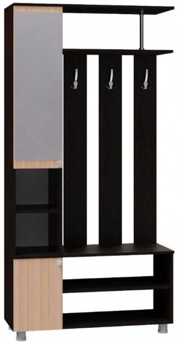 Прихожая Эконом венге/дуб молочный