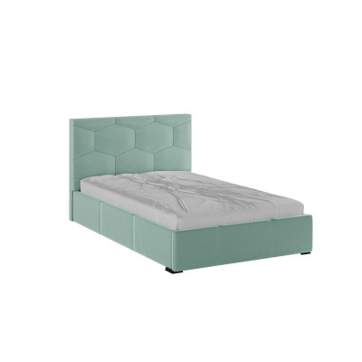Манука Кровать интерьерная 120 мятный, ПМ
