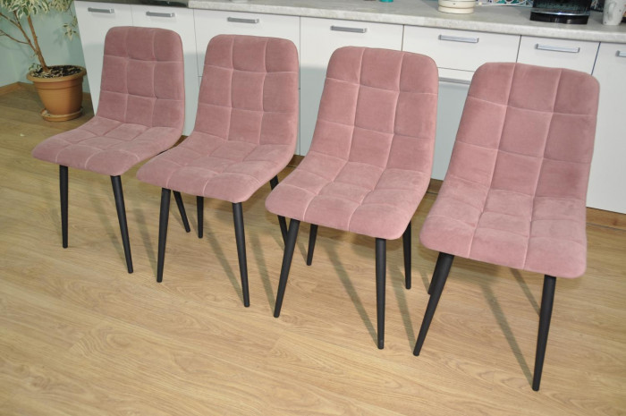 Обеденная группа Колорадо / Стул Х 4 шт. / Сосна Пасадена/черный / бид 27