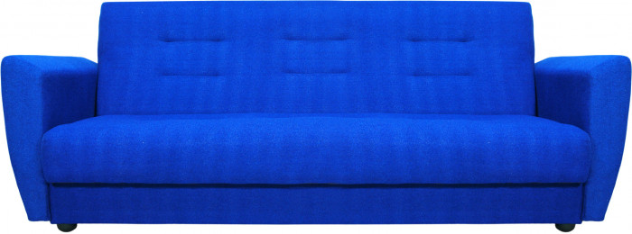 Диван Лира 120 синий ППУ