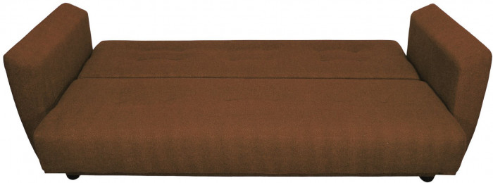 Раскладной диван-кровать, прямой, книжка, цвет коричневый, Лира 120х190