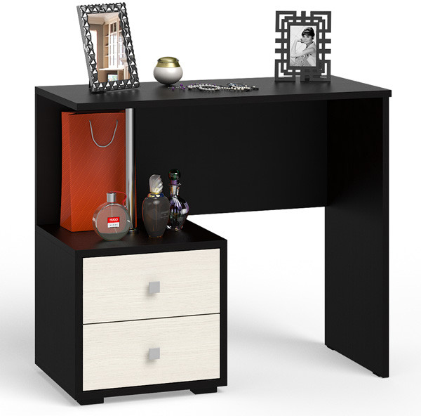 Камелия Стол косметический, венге/дуб лоредо