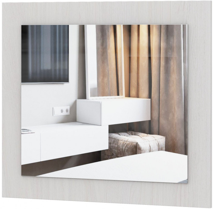 Модульная система "Гамма-20" Зеркало Серия №4 Ясень Анкор светлый